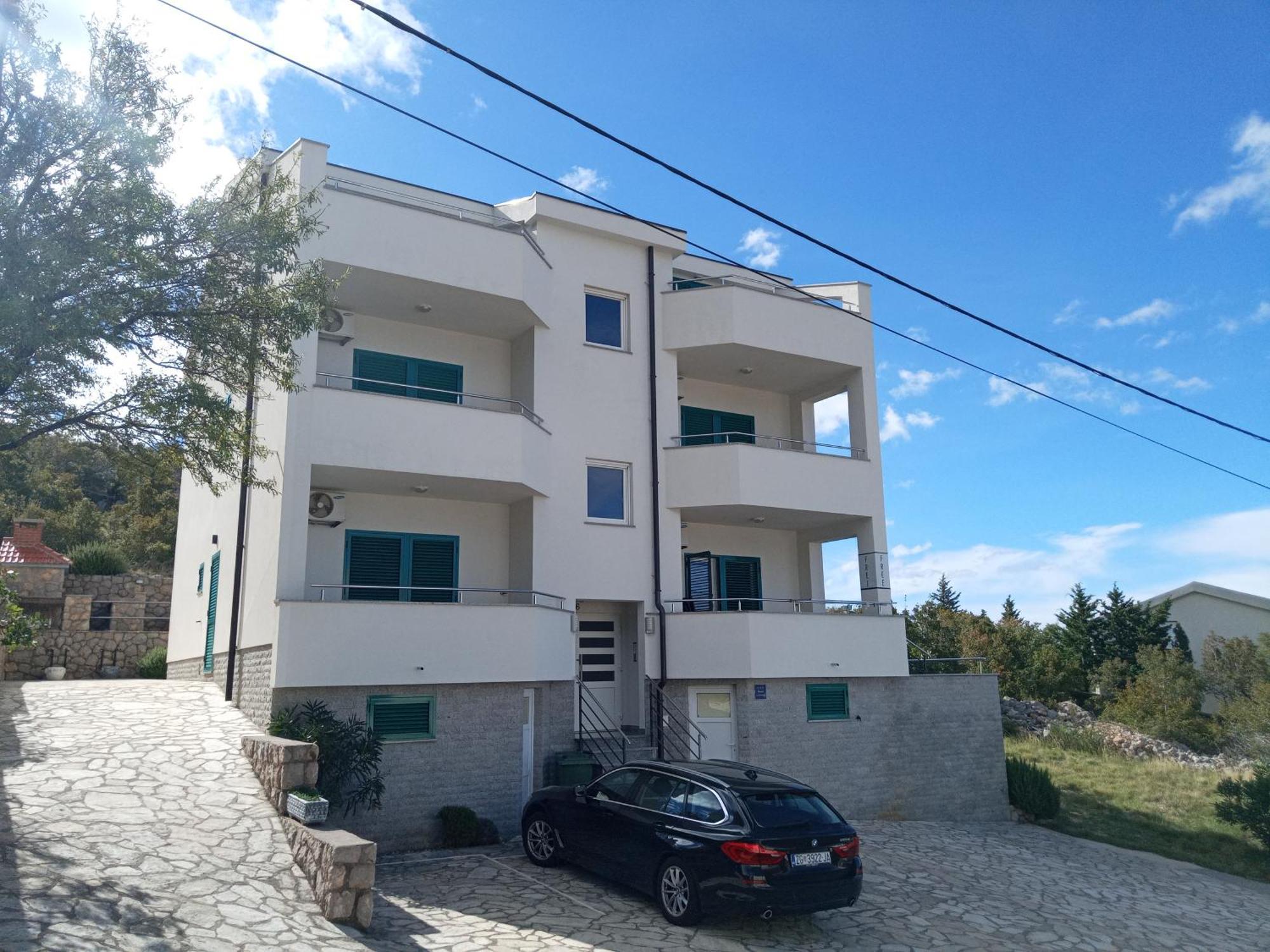 Villa Luce Apartment House Karlobag Exterior foto